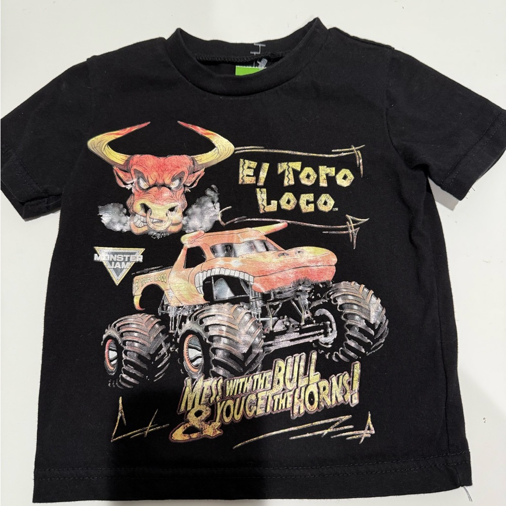 🏁Boy's Official Monster Jam Graphic Tee🏁
